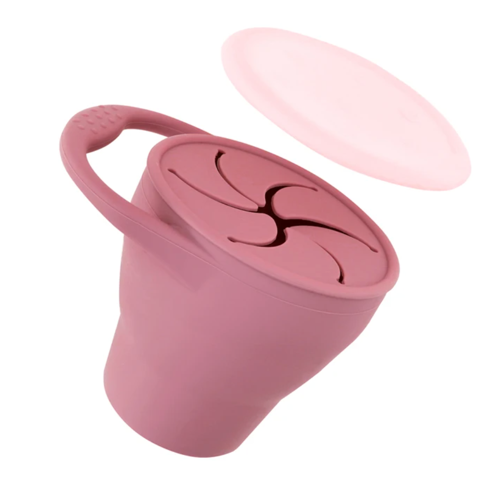 * Collapsible Snack Cups - Dark Pink