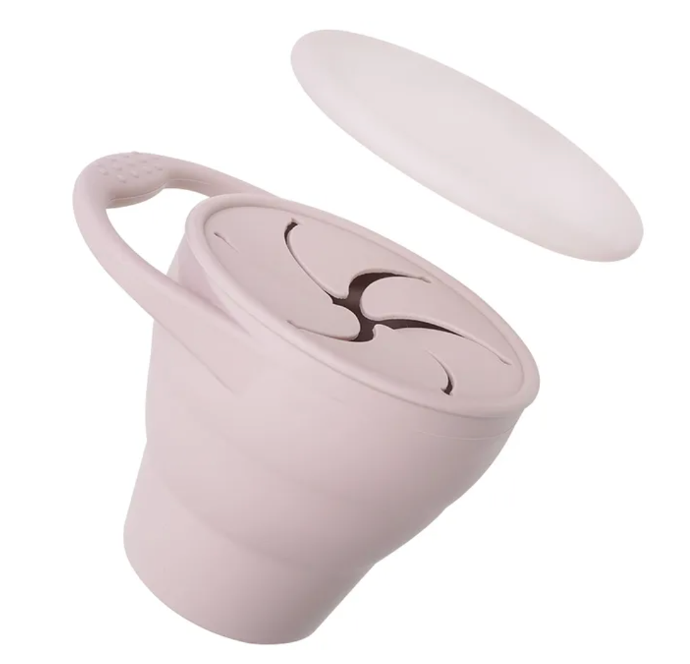 * Collapsible Snack Cups - Light Pink