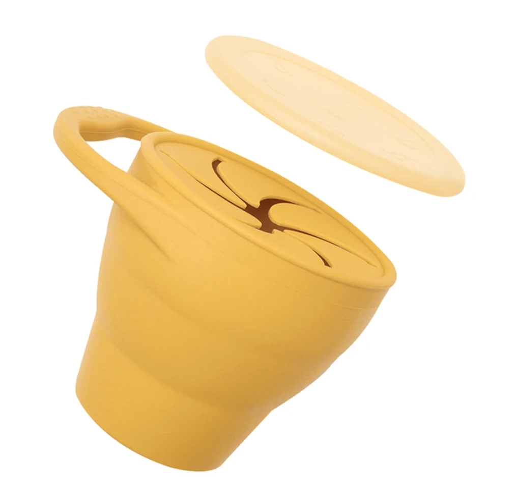 * Collapsible Snack Cups - Mustard