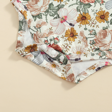 Load image into Gallery viewer, * Floral Onesie &amp; Overall Skirt
