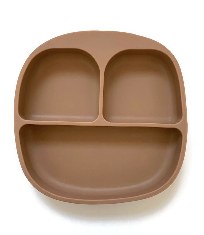 Silicone Plate - Brown