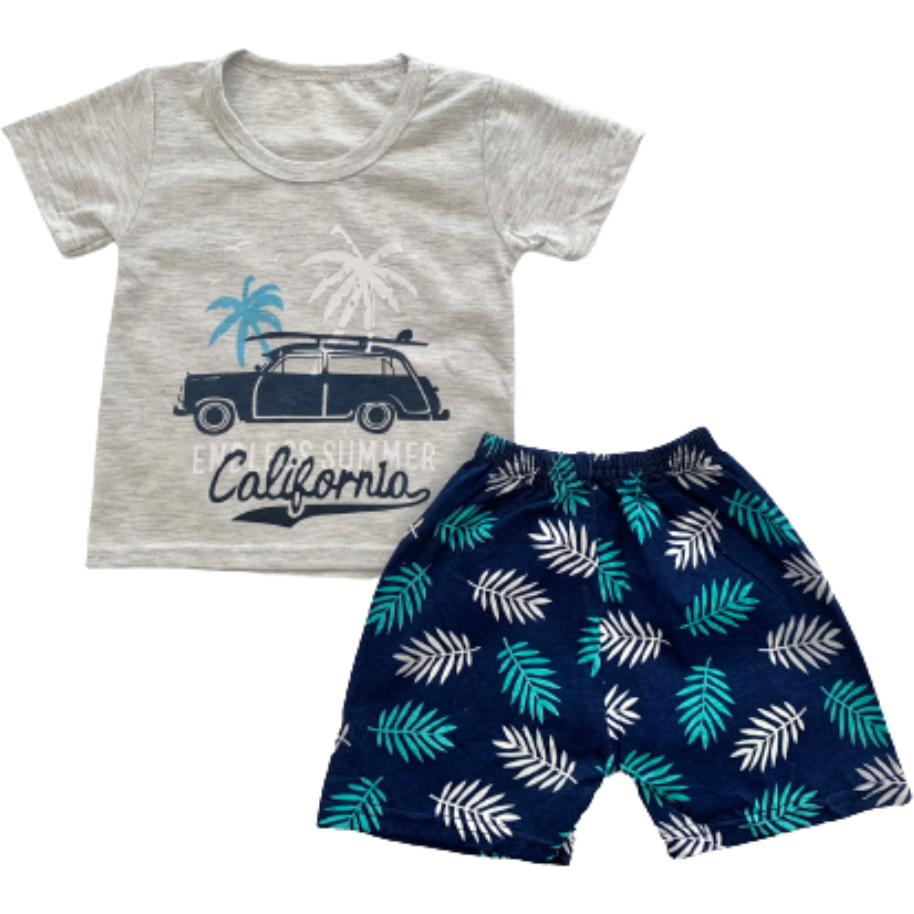 California Summer Shirt & Shorts
